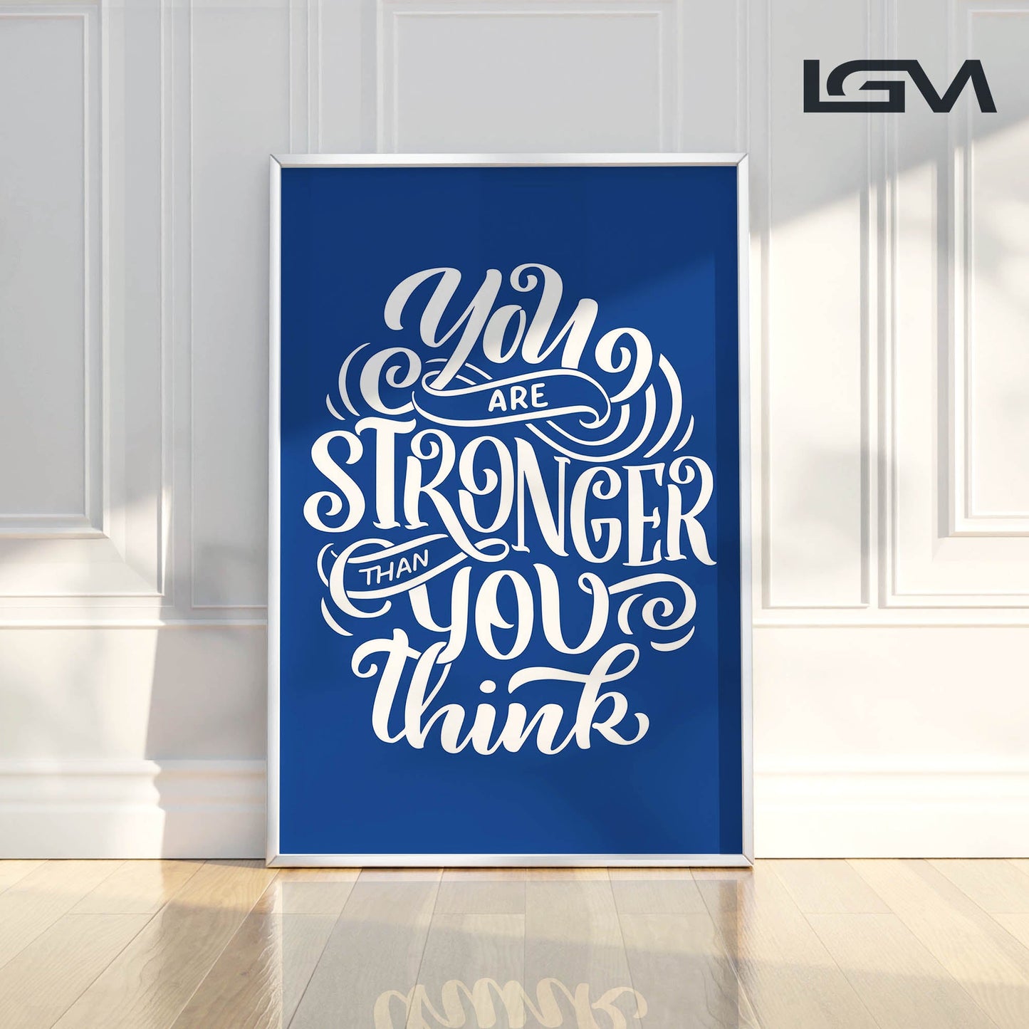 You Are Stronger Than You Think - Luxury Glass Wall Art