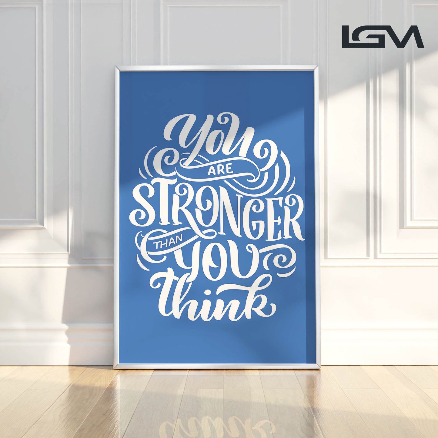 You Are Stronger Than You Think - Luxury Glass Wall Art