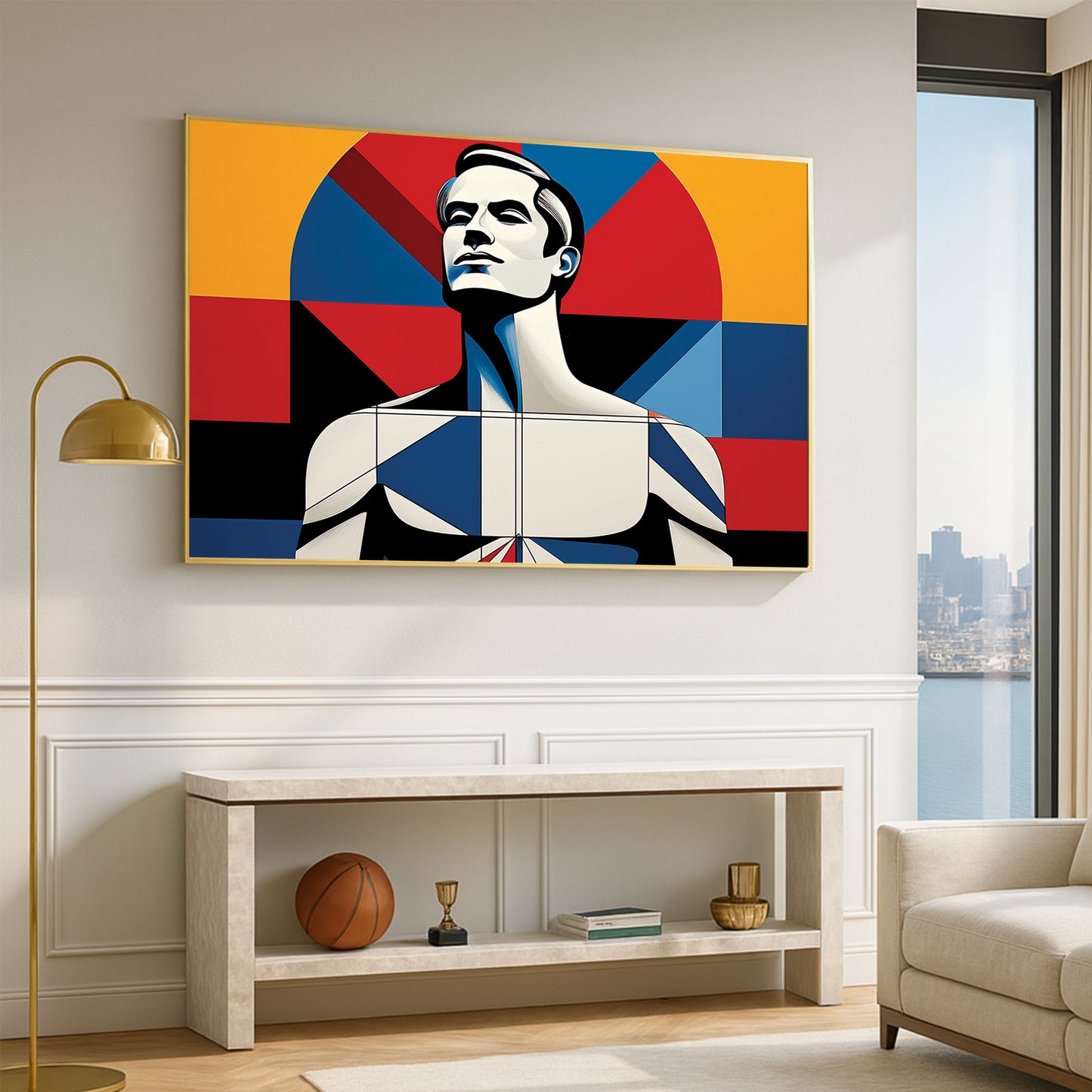 Rising Confidence – Luxury Framed Glass Art