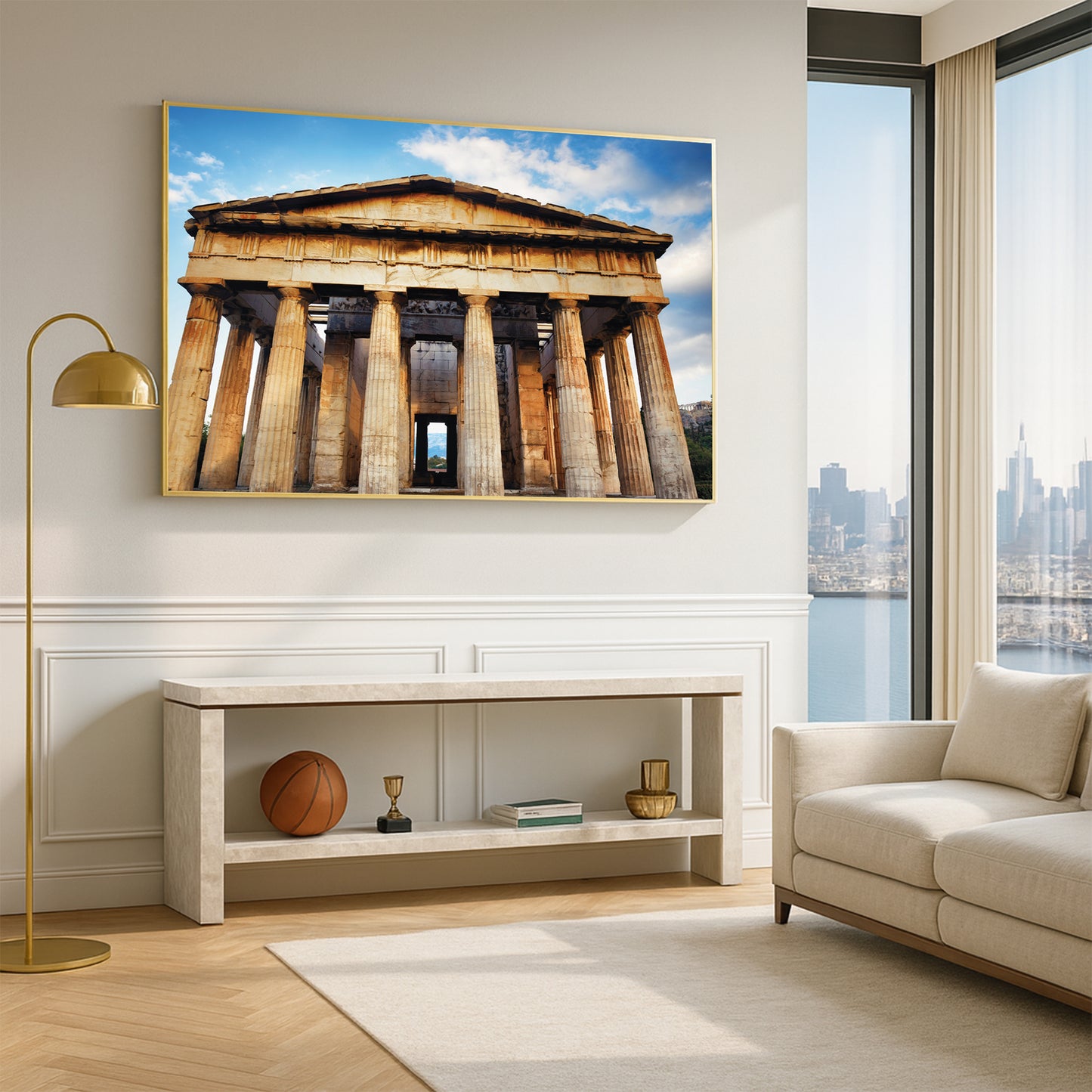 Temple of Hephaestus β Ancient Greek Ruins Wall Art, Historic Decor
