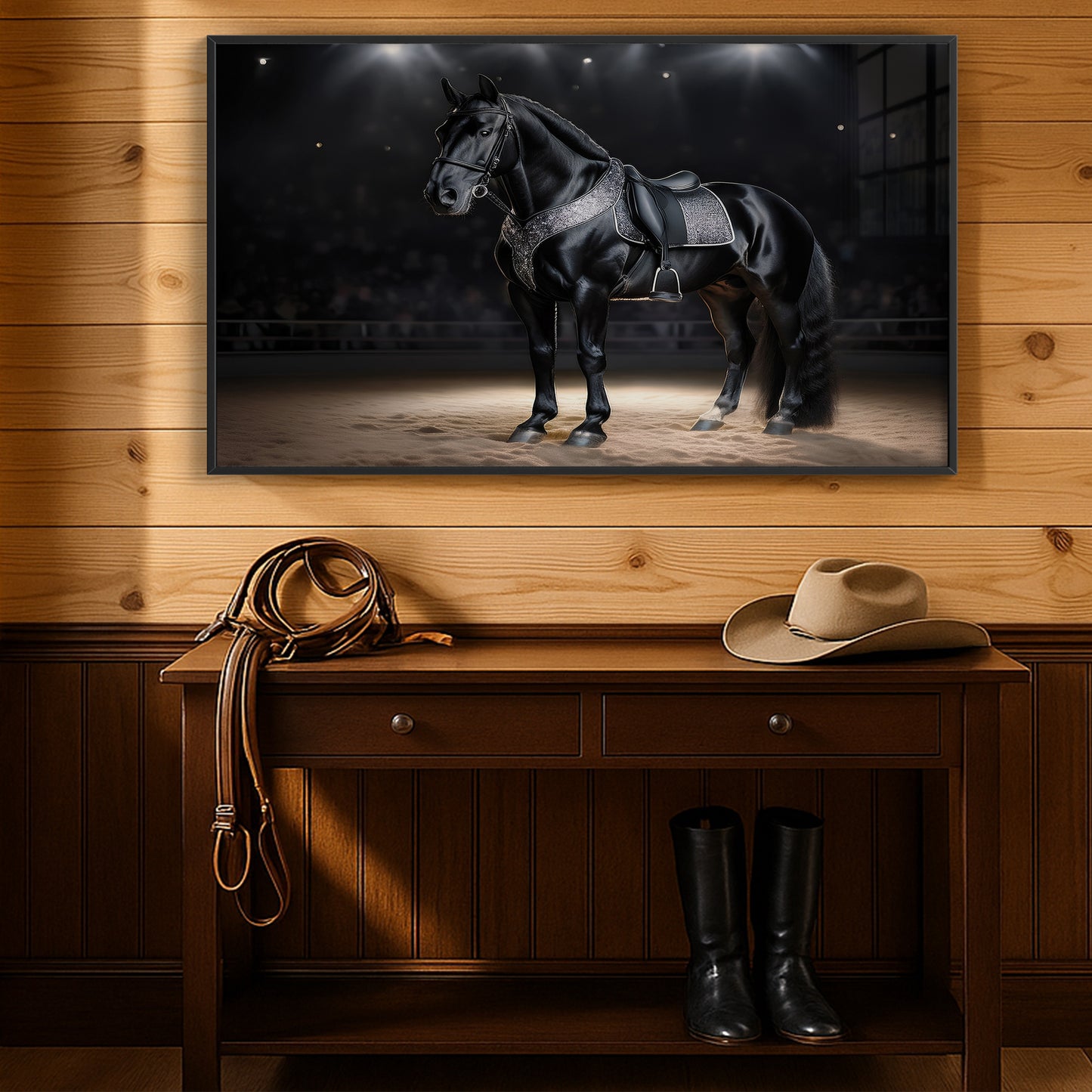Spotlight Elegance β Percheron in the Arena