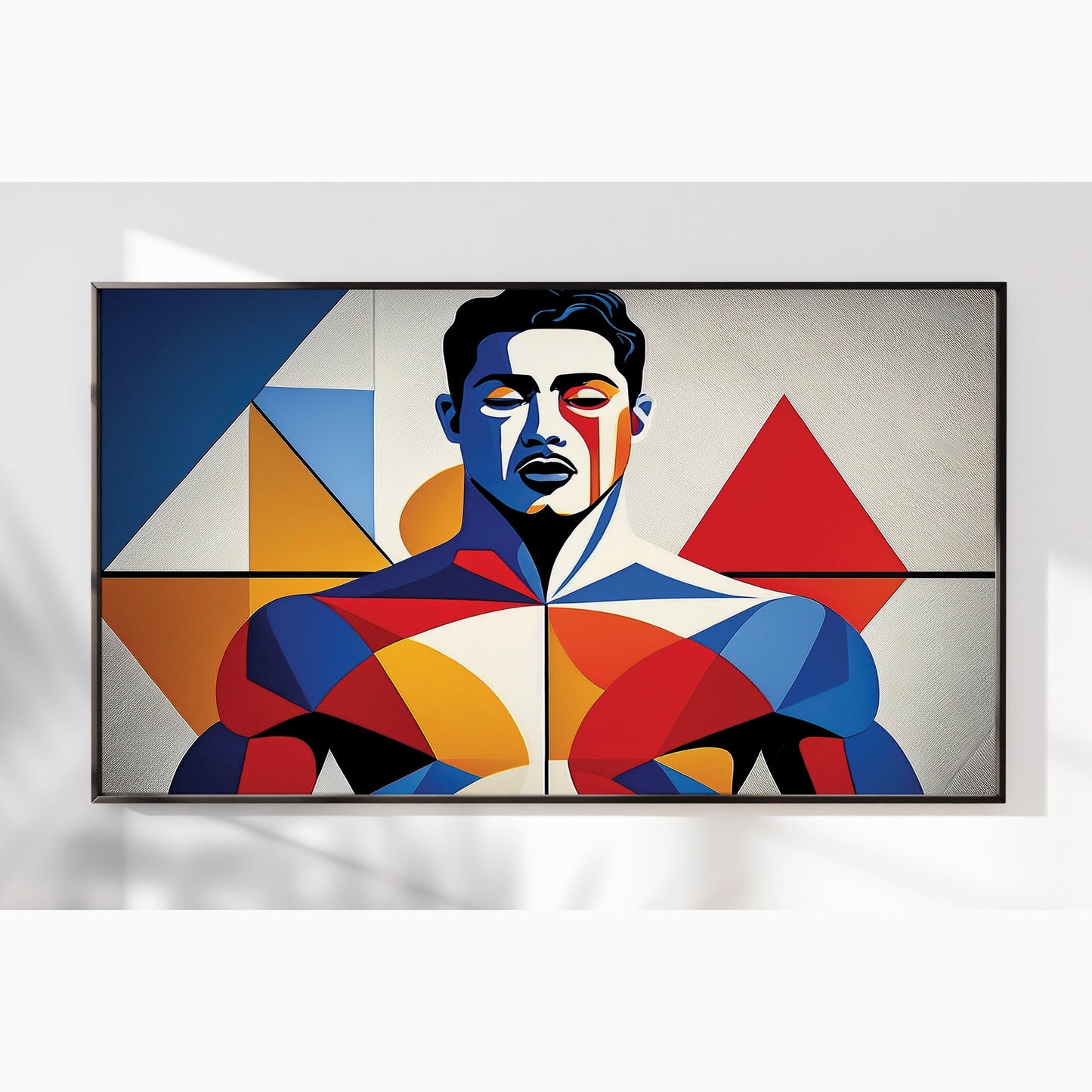 Stillness in Strength – Luxury Framed Glass Art