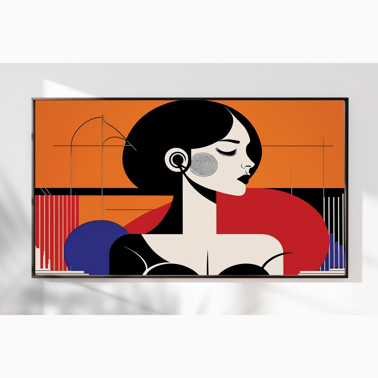 Quiet Power – Luxury Framed Glass Art