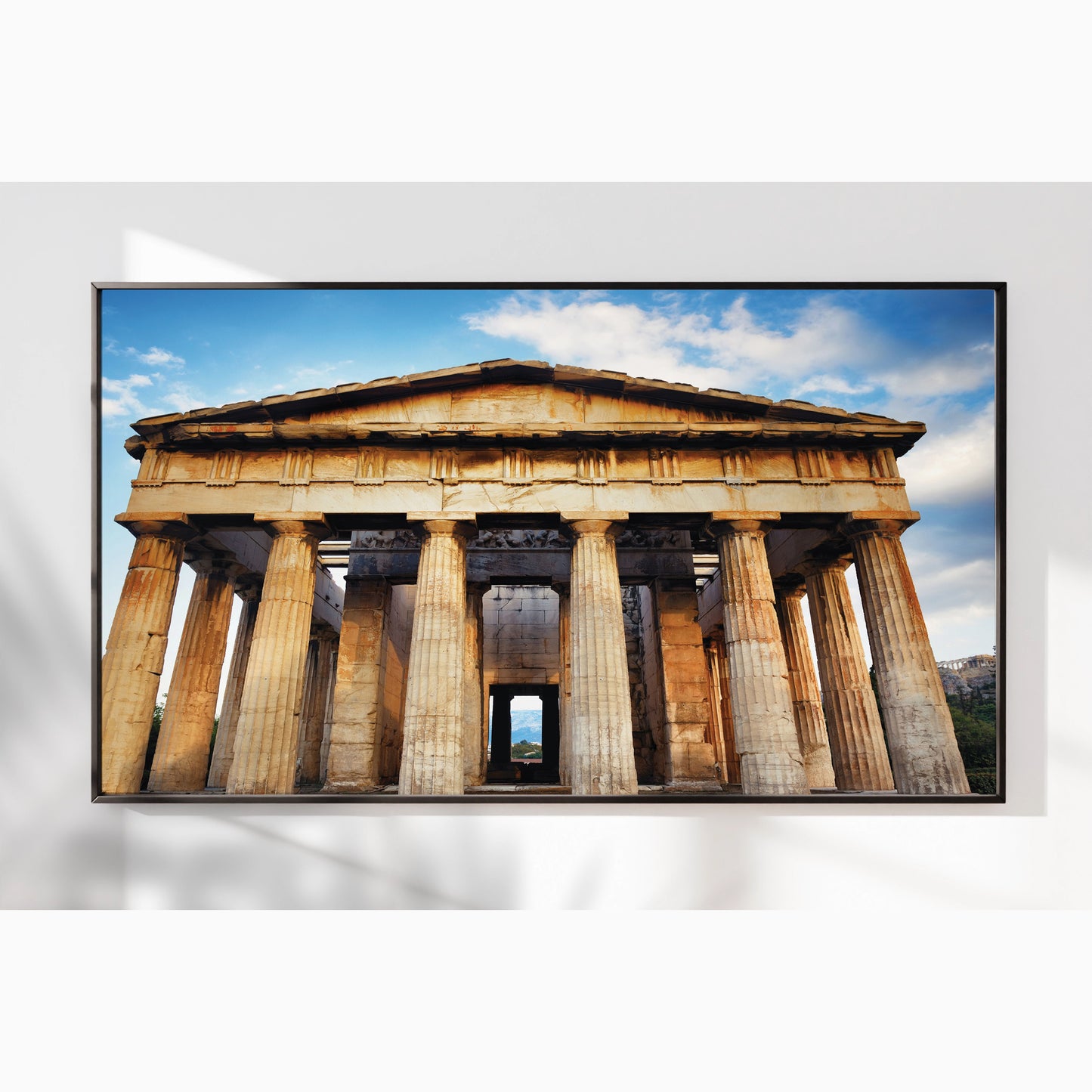 Temple of Hephaestus β Ancient Greek Ruins Wall Art, Historic Decor