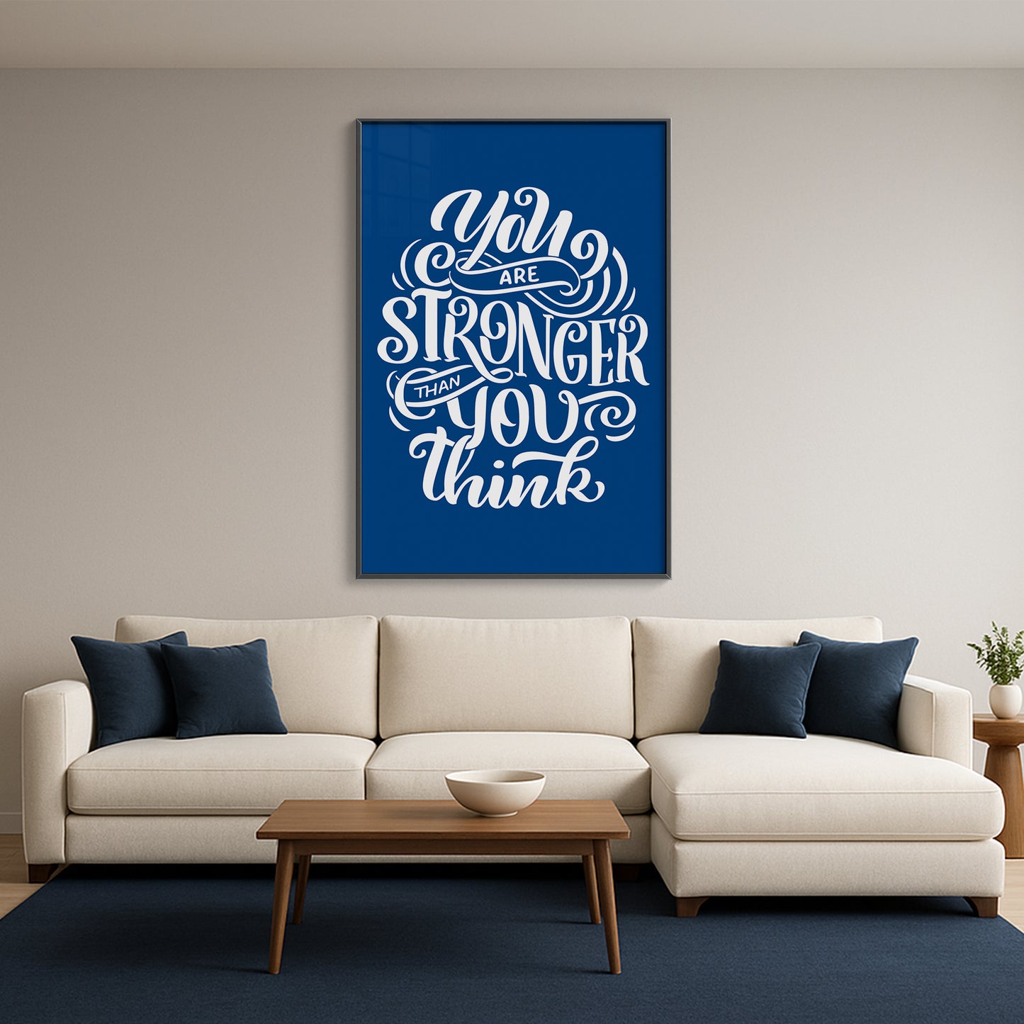 You Are Stronger Than You Think - Luxury Glass Wall Art