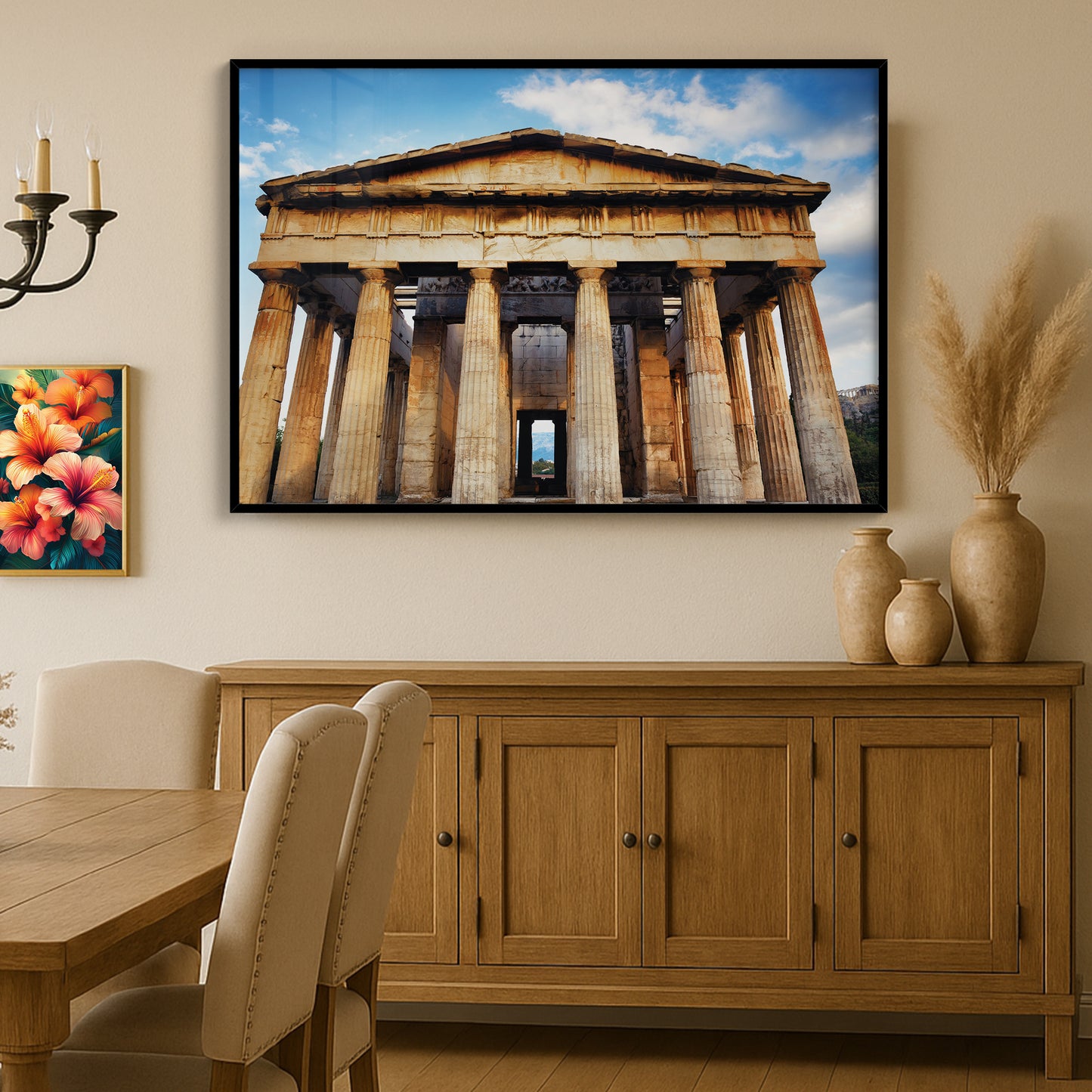 Temple of Hephaestus – Ancient Greek Ruins Wall Art, Historic Decor