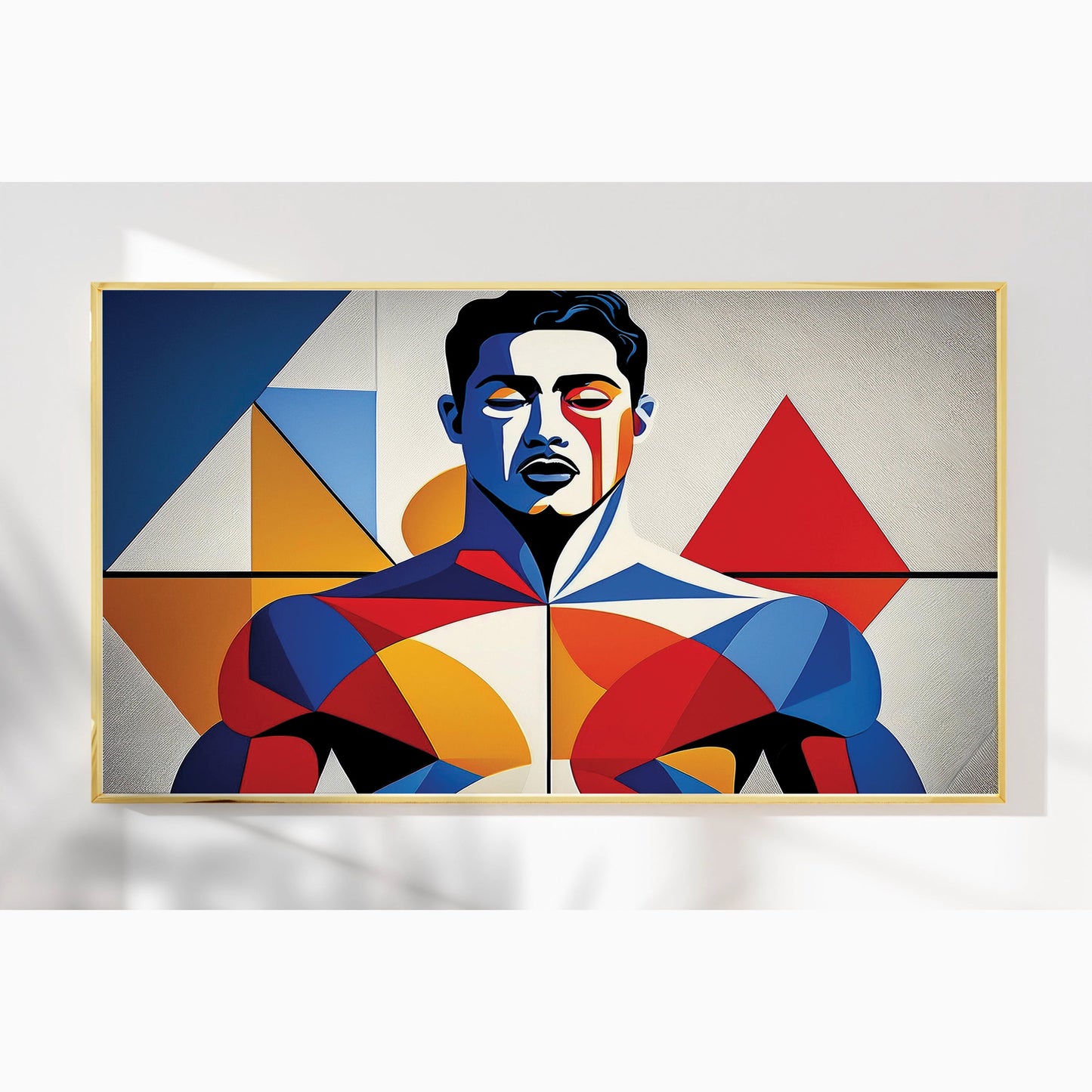 Stillness in Strength – Luxury Framed Glass Art