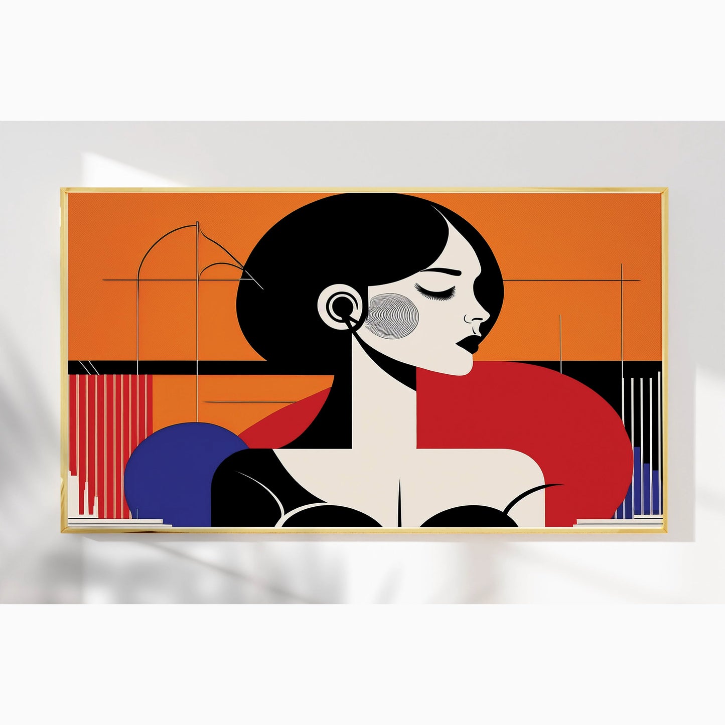 Quiet Power – Luxury Framed Glass Art