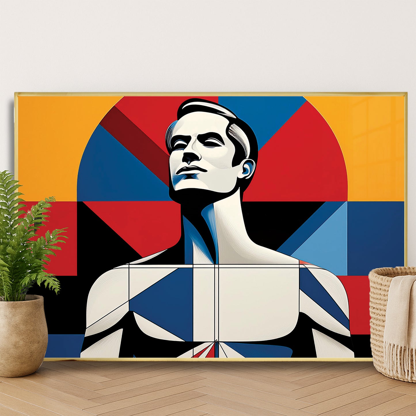 Rising Confidence – Luxury Framed Glass Art