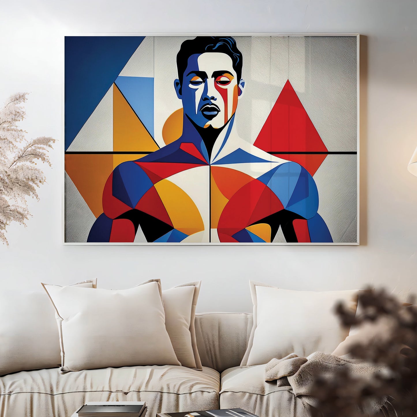 Stillness in Strength – Luxury Framed Glass Art