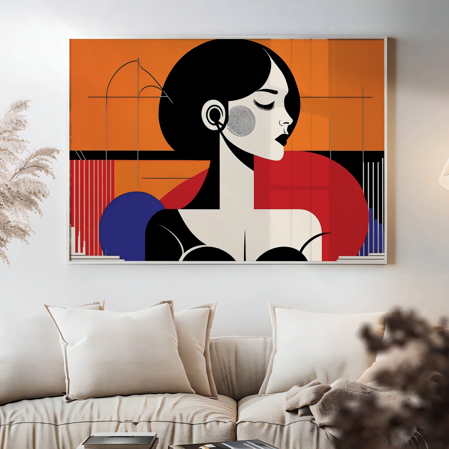 Quiet Power – Luxury Framed Glass Art