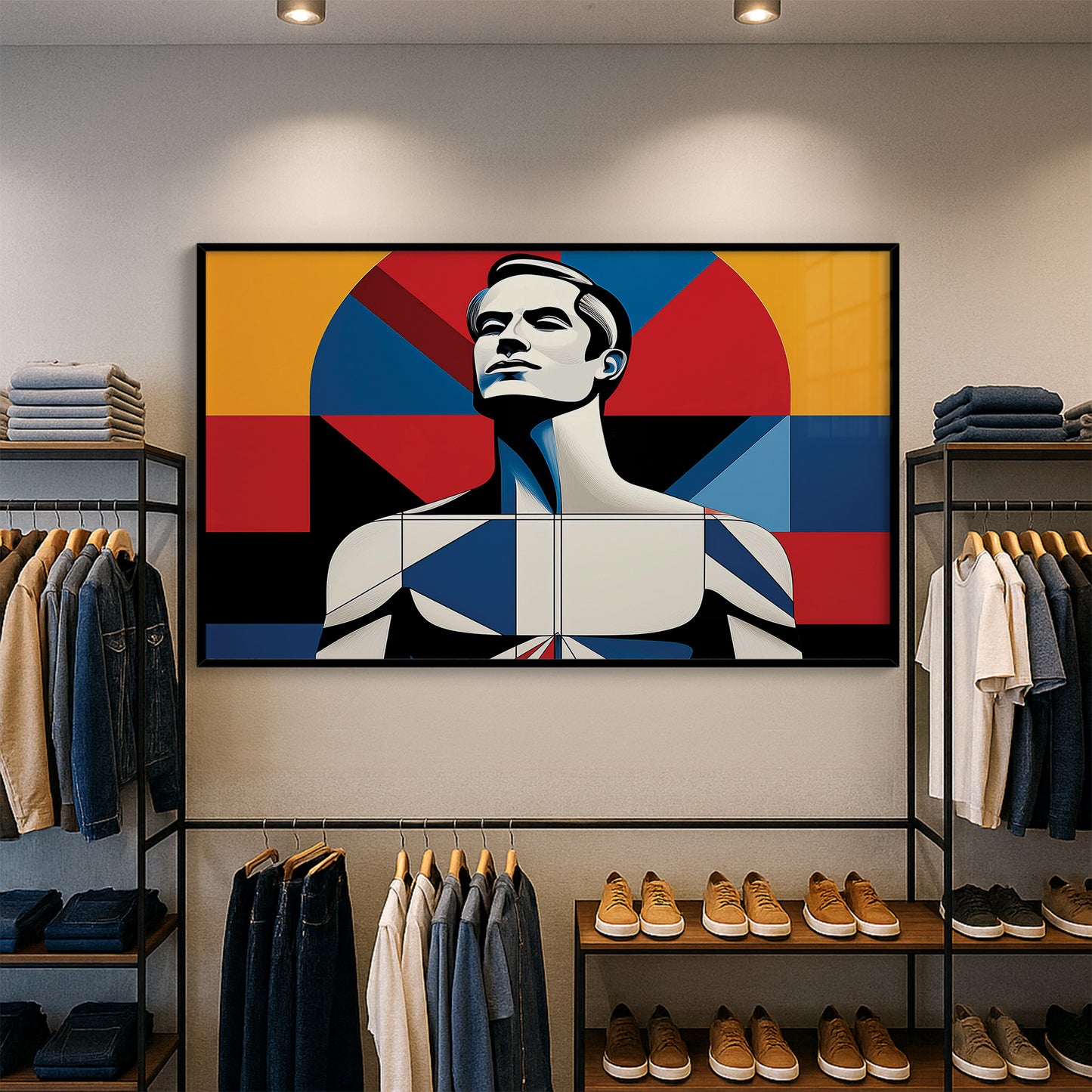 Rising Confidence – Luxury Framed Glass Art