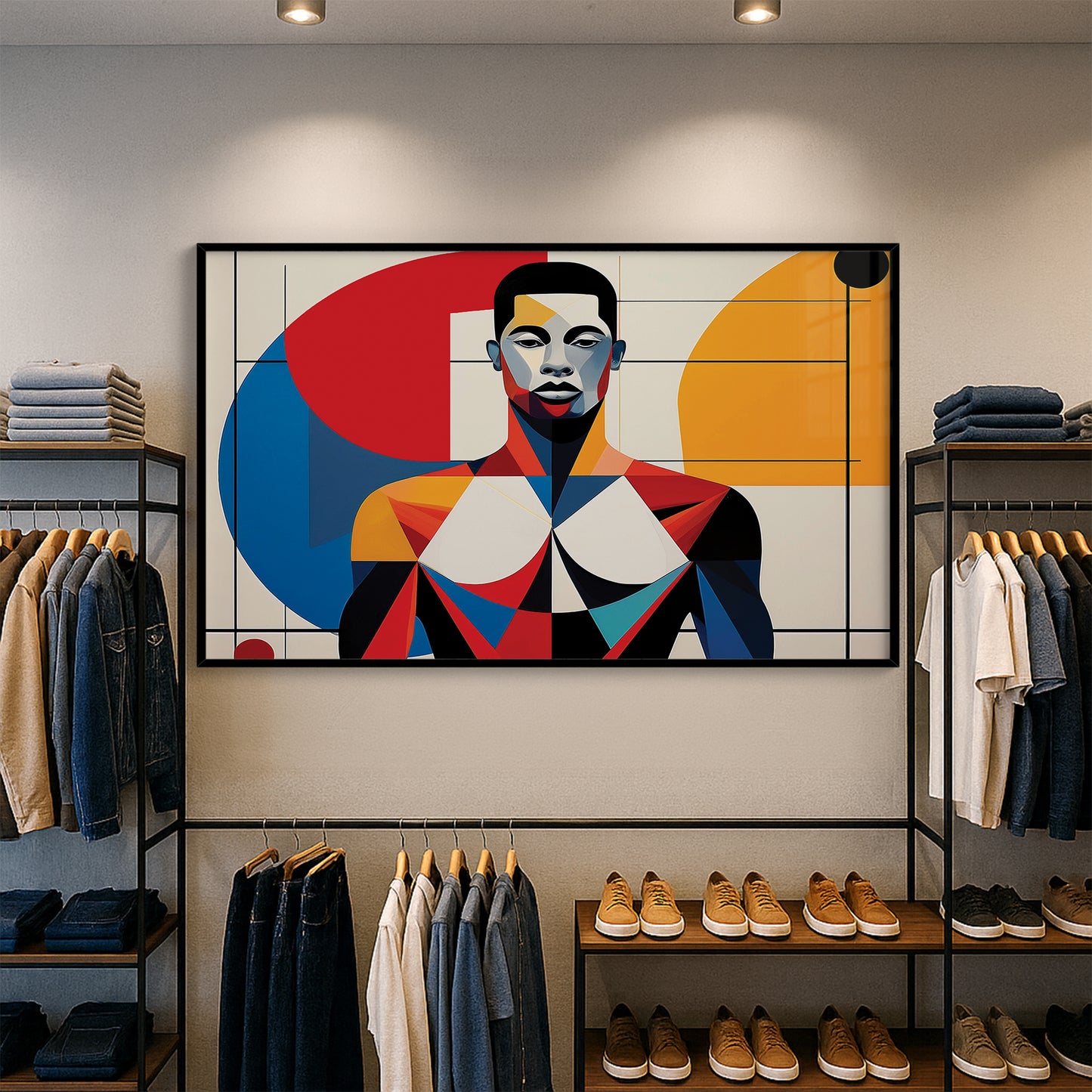 Precision & Poise β Luxury Framed Glass Art