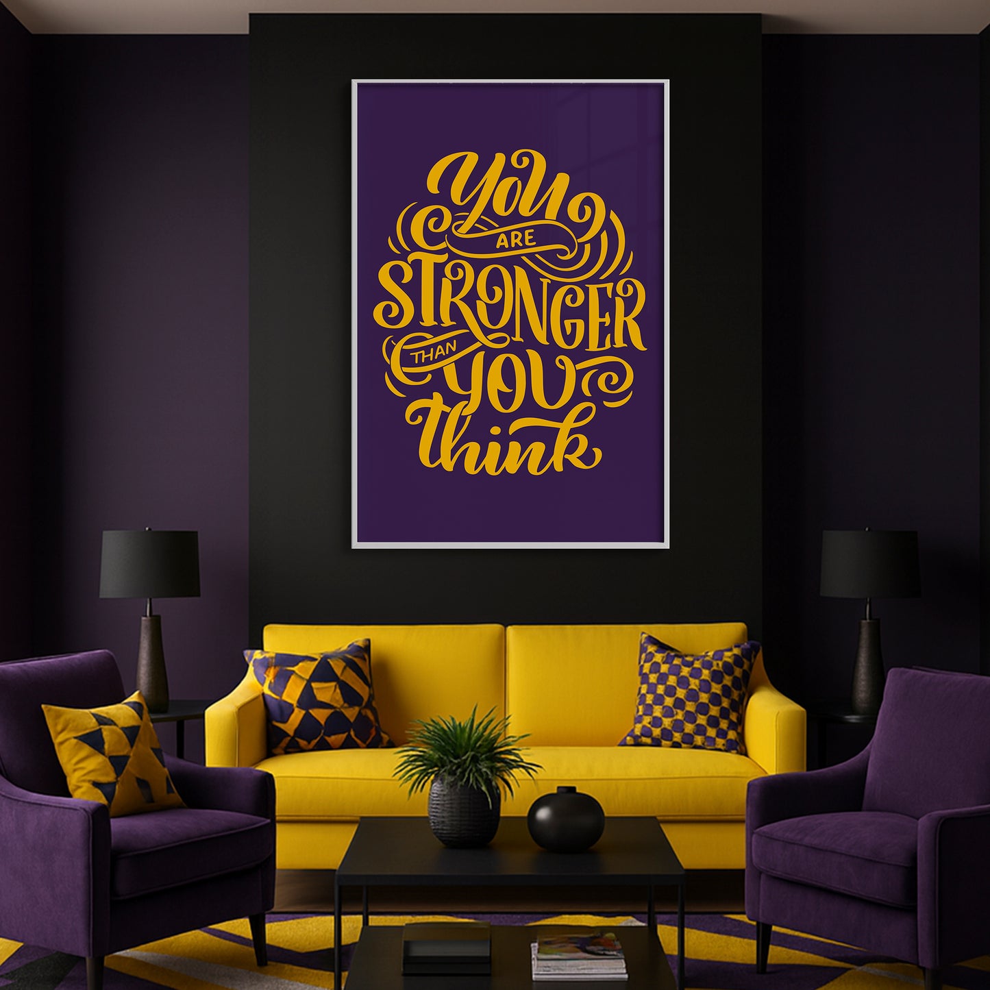 You Are Stronger Than You Think - Luxury Glass Wall Art