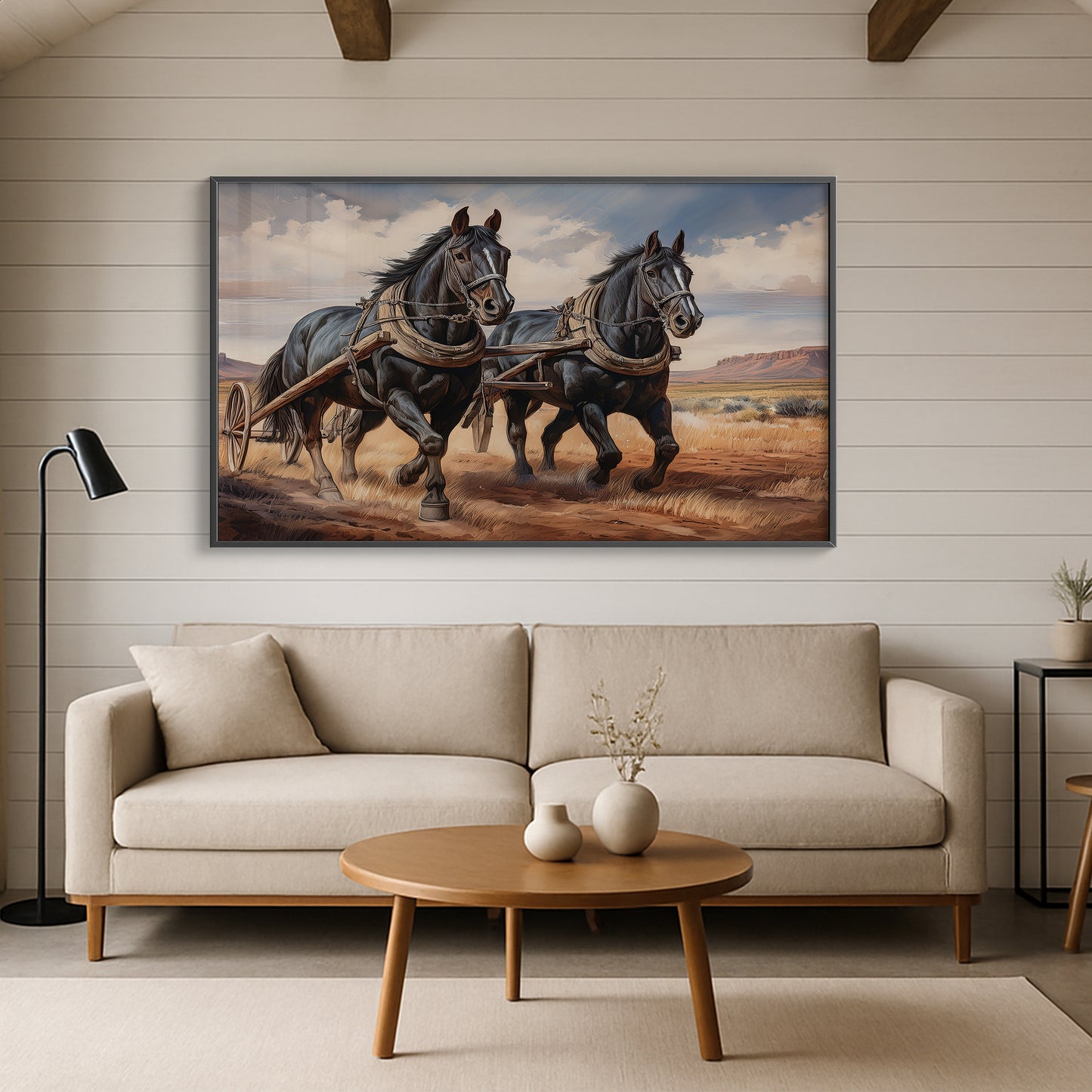 Legacy in Motion – Percheron Drafts on the Frontier