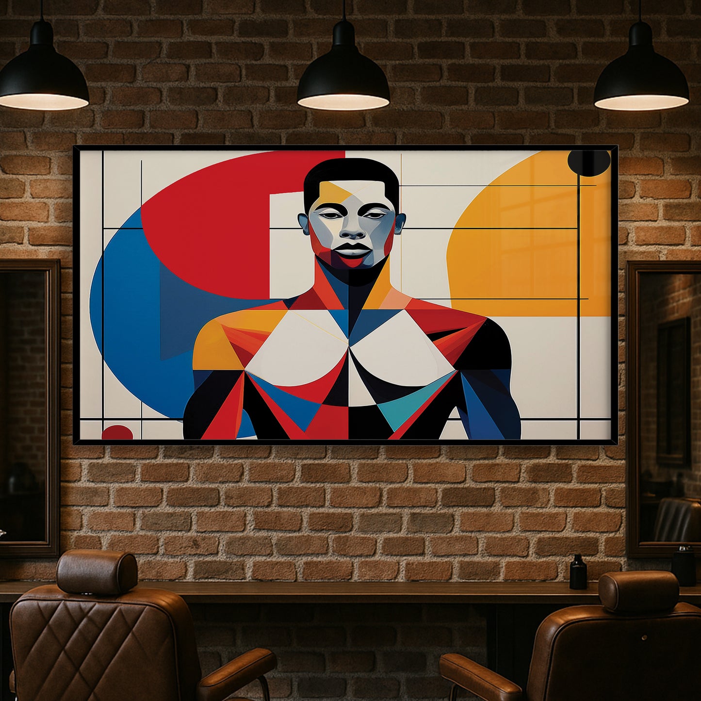 Precision & Poise β Luxury Framed Glass Art