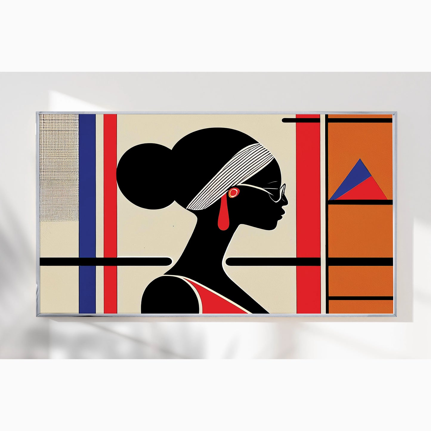 Profile in Strength – Luxury Framed Glass Art