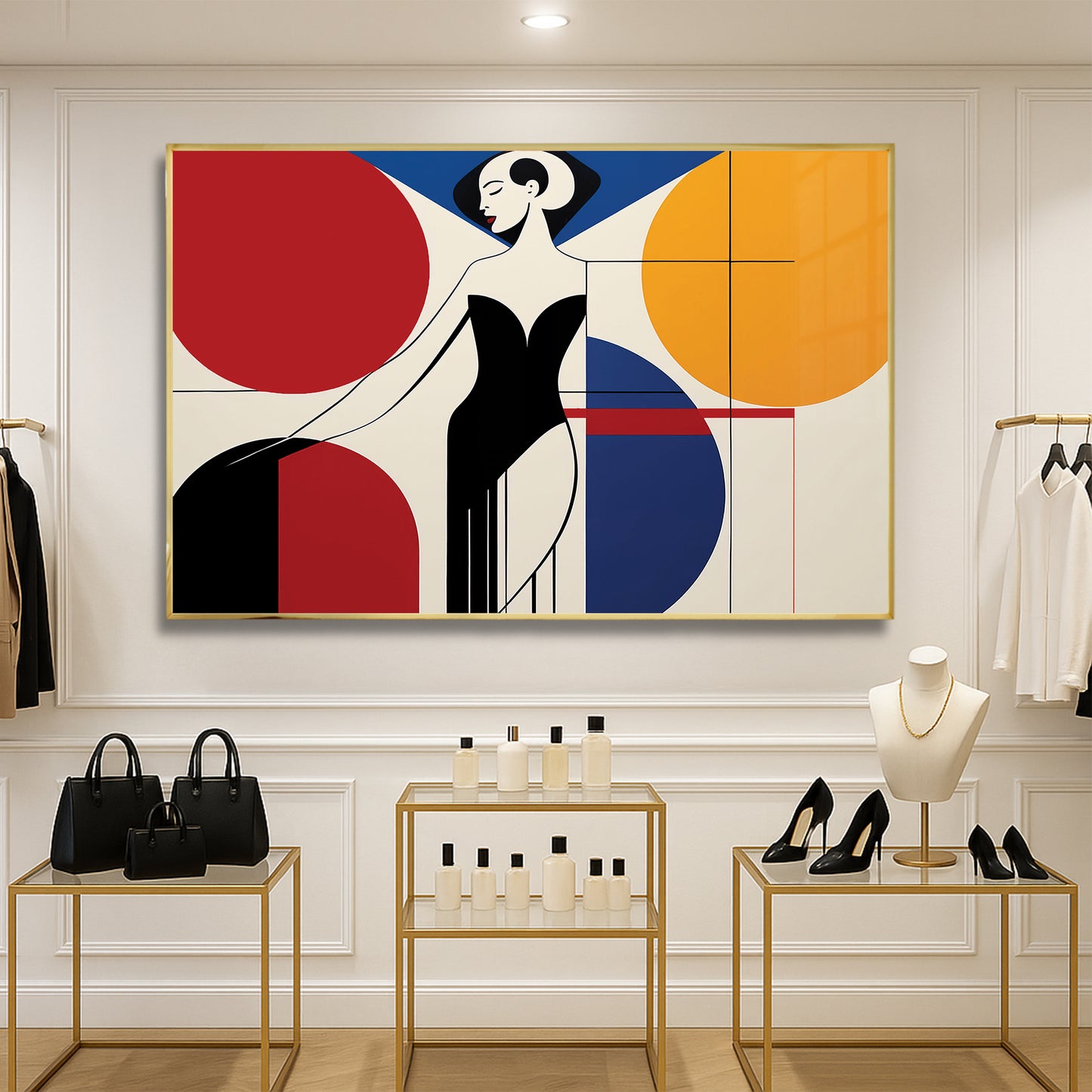Divine Command – Luxury Framed Glass Art