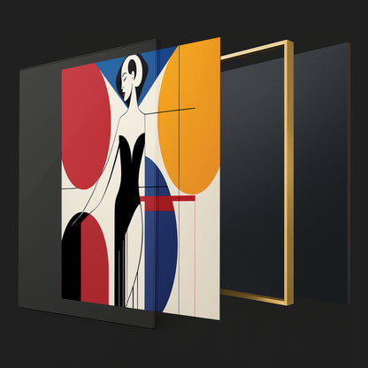 Divine Command – Luxury Framed Glass Art