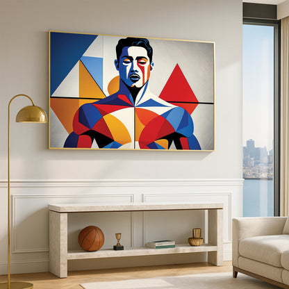 Stillness in Strength  – Luxury Framed Glass Art