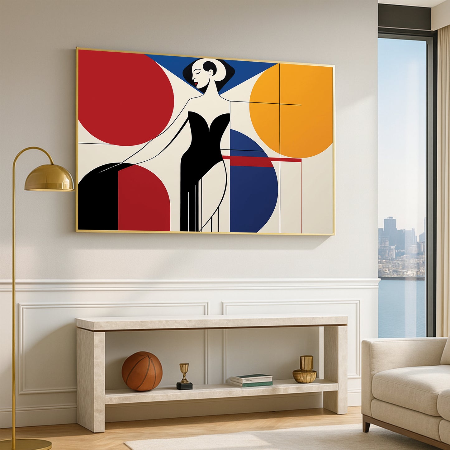 Divine Command – Luxury Framed Glass Art