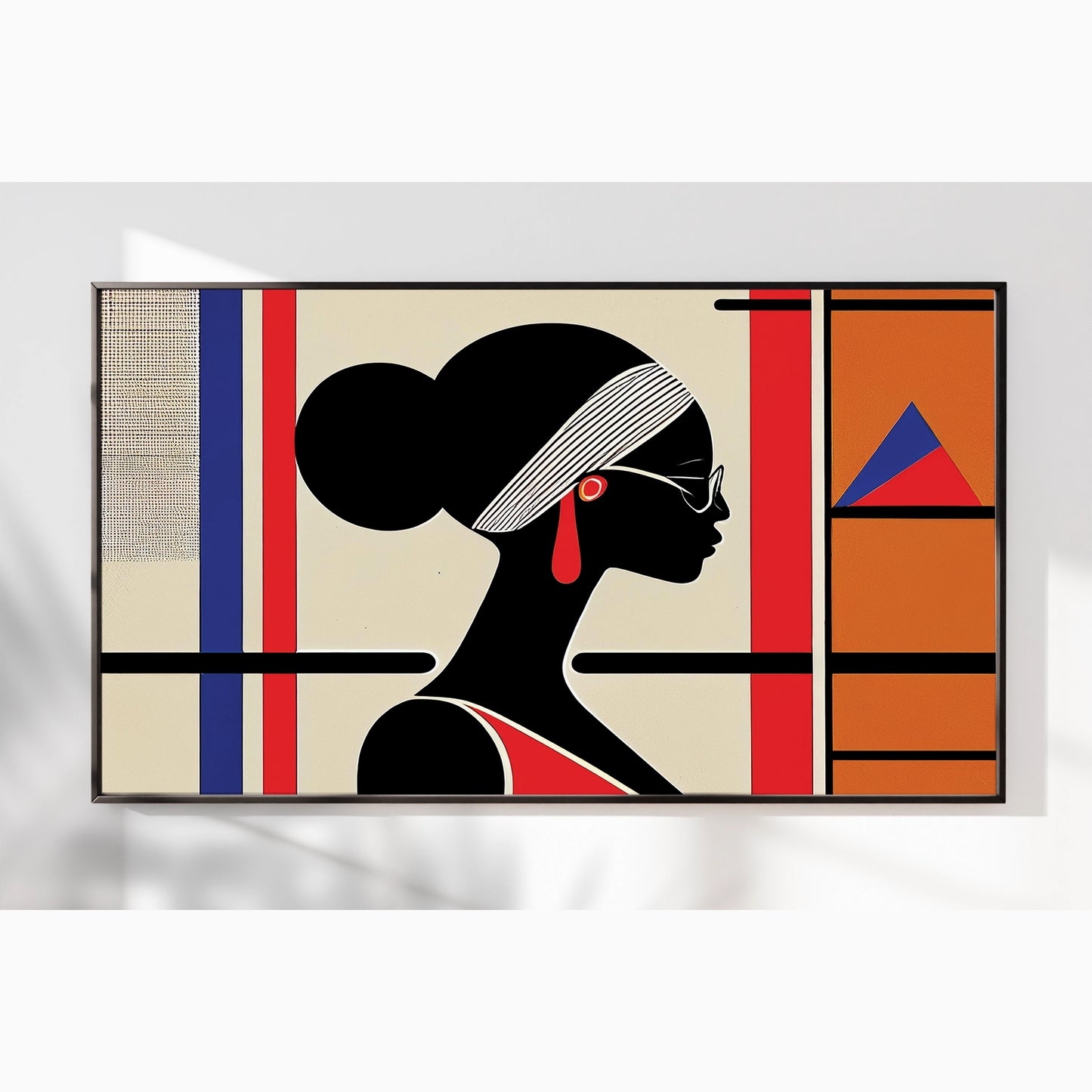 Profile in Strength – Luxury Framed Glass Art
