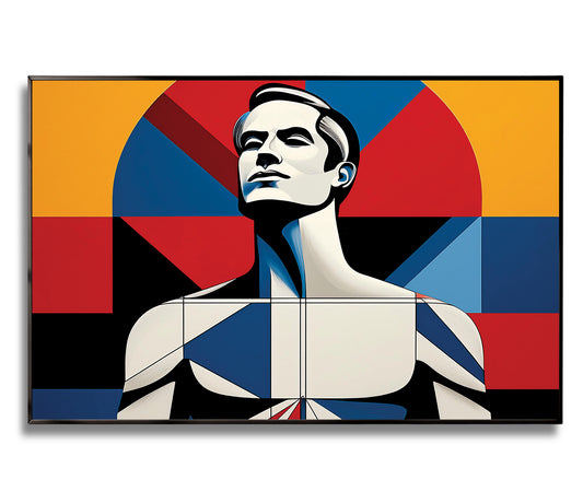 Rising Confidence – Luxury Framed Glass Art