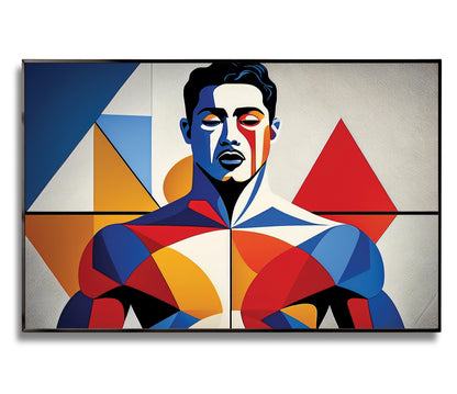 Stillness in Strength  – Luxury Framed Glass Art