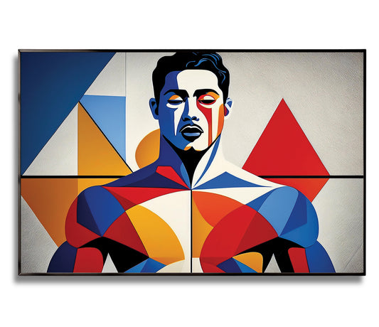 Stillness in Strength  – Luxury Framed Glass Art