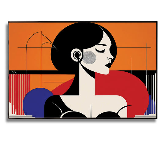 Quiet Power – Luxury Framed Glass Art