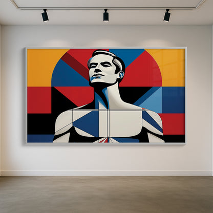 Rising Confidence – Luxury Framed Glass Art