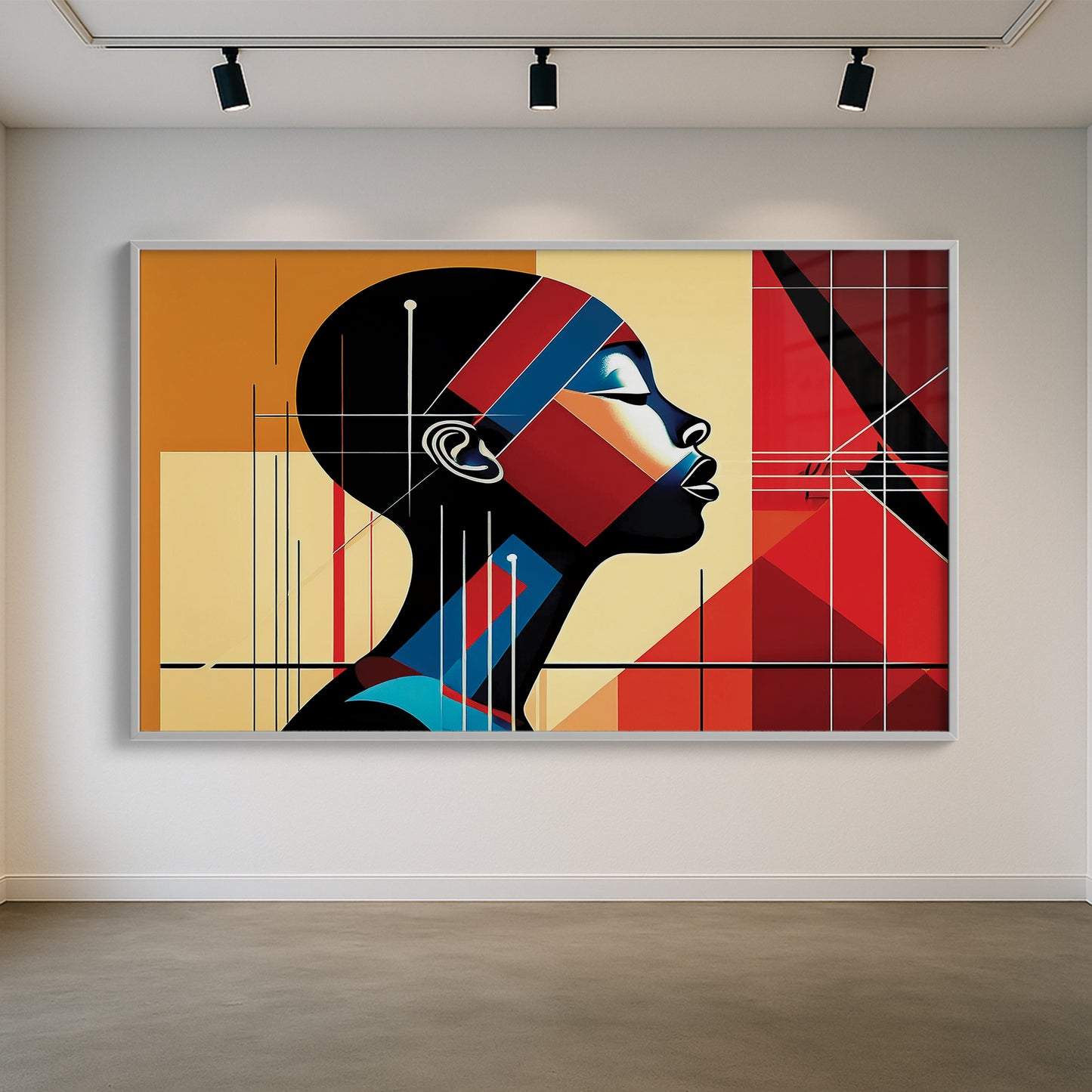 Code of Vision  – Luxury Framed Glass Art