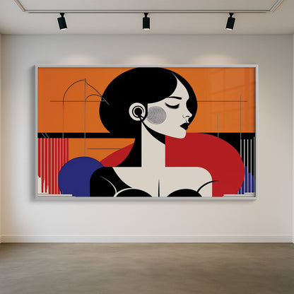 Quiet Power – Luxury Framed Glass Art