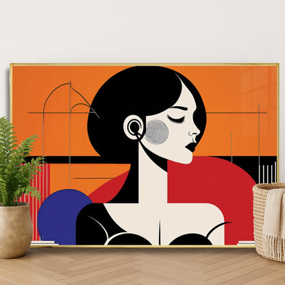 Quiet Power – Luxury Framed Glass Art