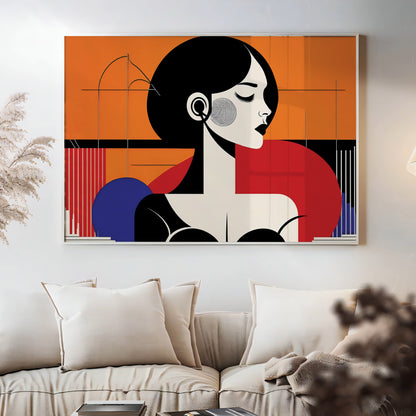 Quiet Power – Luxury Framed Glass Art