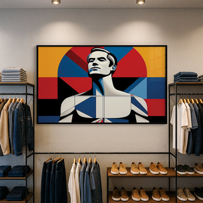 Rising Confidence – Luxury Framed Glass Art