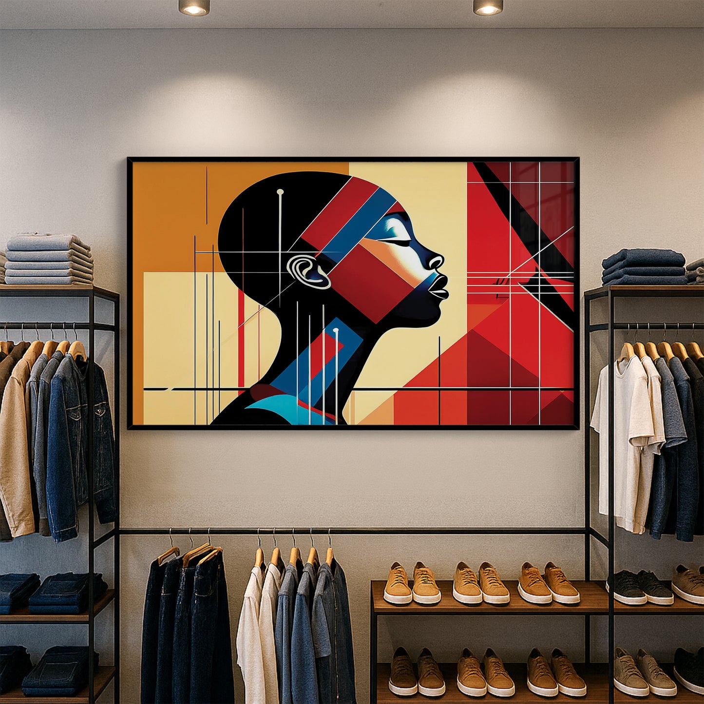 Code of Vision  – Luxury Framed Glass Art