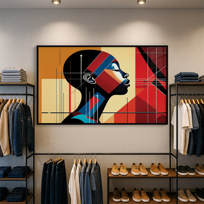 Code of Vision  – Luxury Framed Glass Art