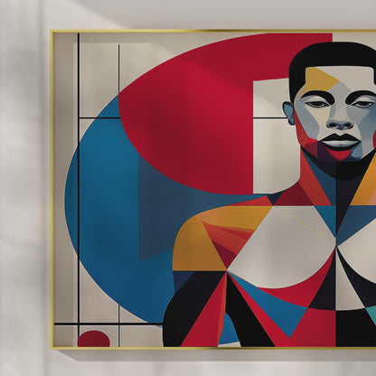 Precision & Poise – Luxury Framed Glass Art