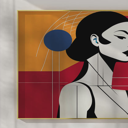 Timeless Motion – Luxury Framed Glass Art