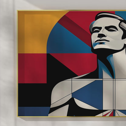 Rising Confidence – Luxury Framed Glass Art