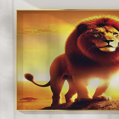 Lead With Strength – Lion Wall Art