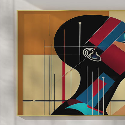 Code of Vision  – Luxury Framed Glass Art