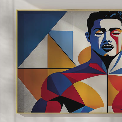 Stillness in Strength  – Luxury Framed Glass Art