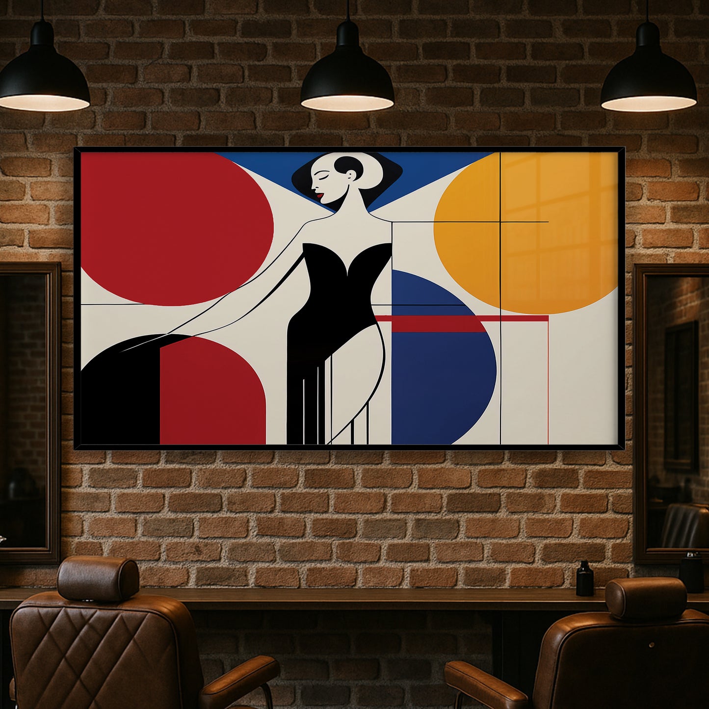 Divine Command – Luxury Framed Glass Art