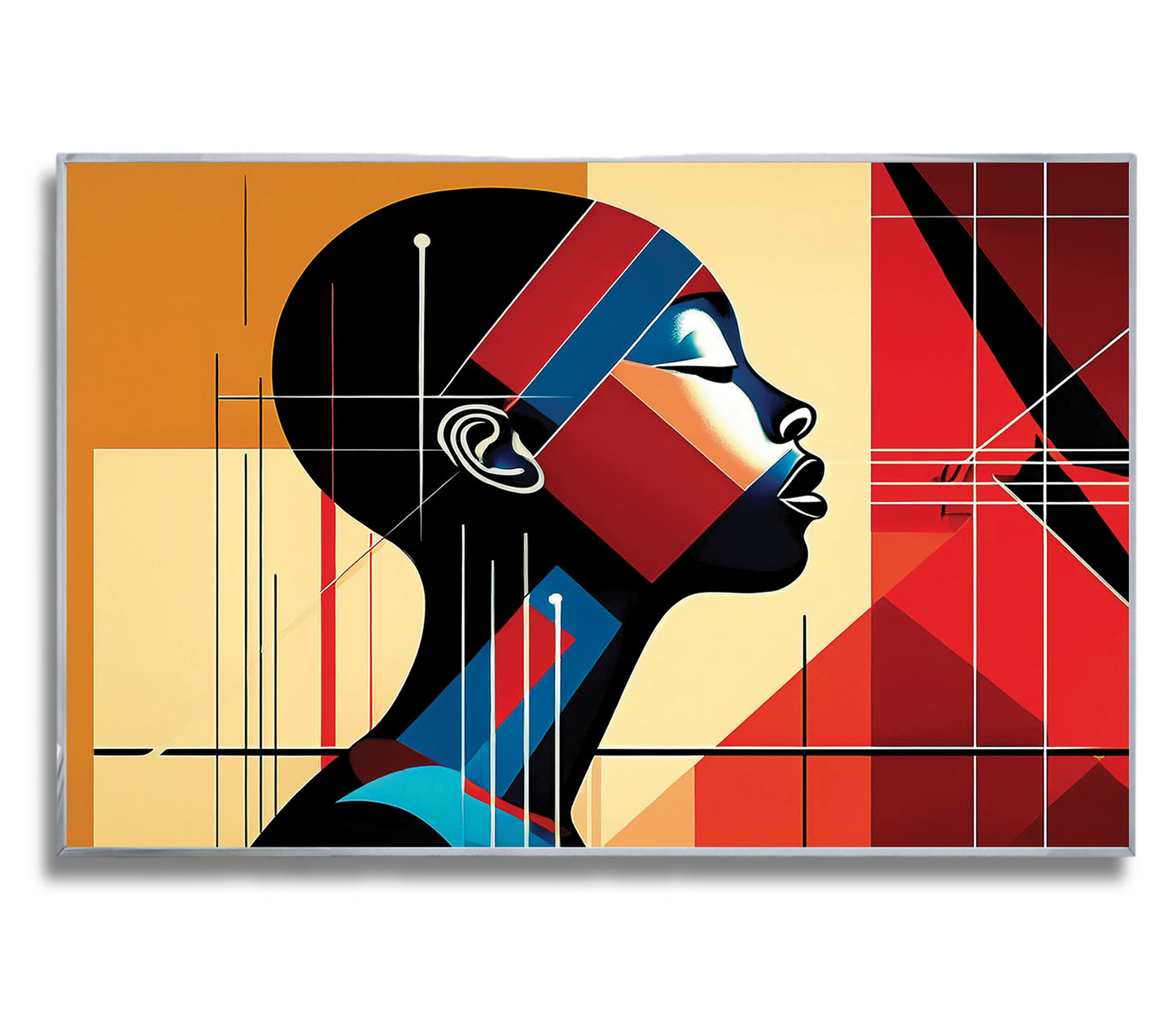 Code of Vision  – Luxury Framed Glass Art