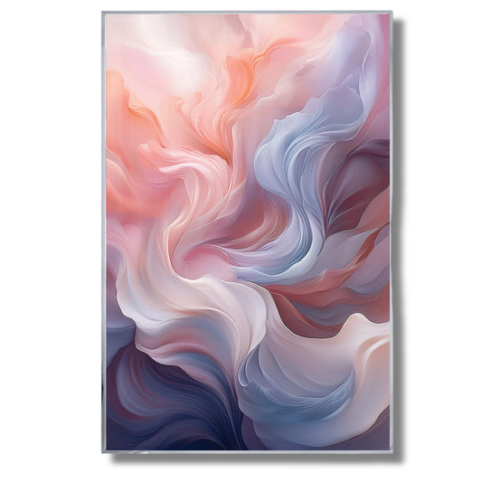 Soft Watercolor Abstract Wall Art – Dreamy Pastel Modern Décor