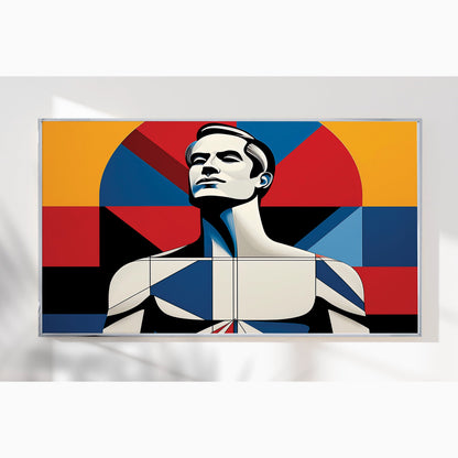 Rising Confidence – Luxury Framed Glass Art