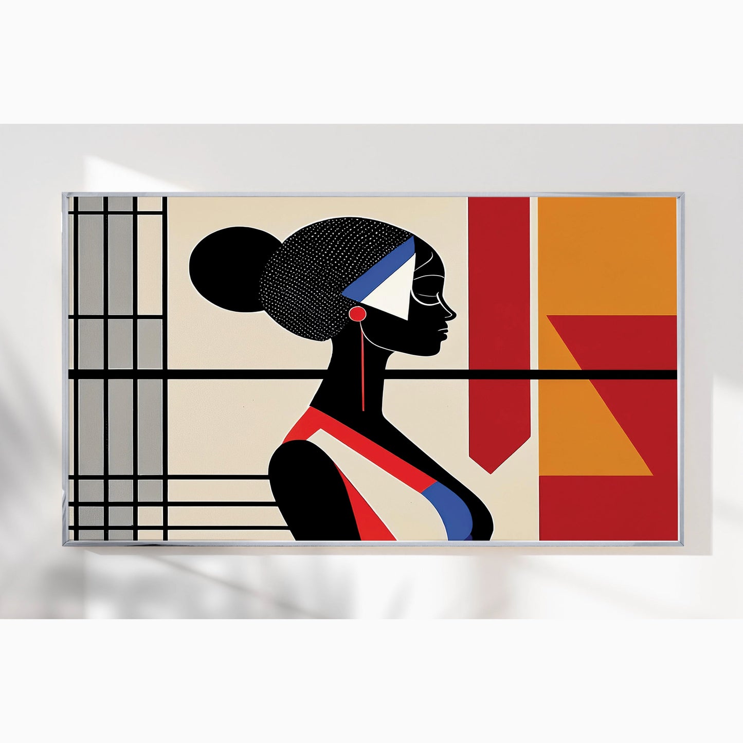 Geometry & Grace – Luxury Framed Glass Art