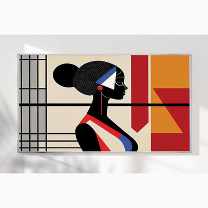 Geometry & Grace – Luxury Framed Glass Art
